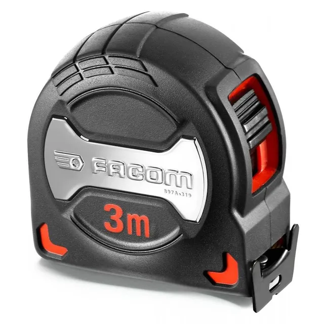 facom-cinta-m-trica-grip-series-3m-897a-319pb-revestimiento-blando-gancho-acero- image 1