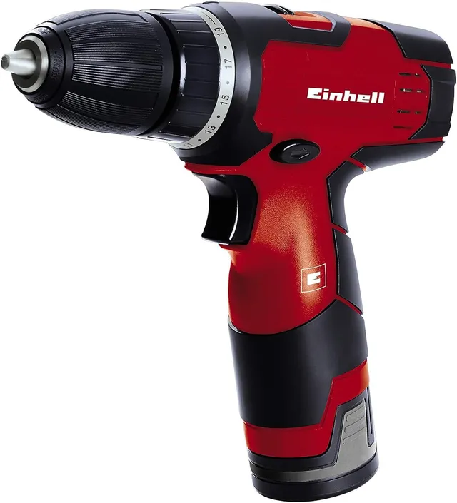 einhell-taladro-atornillador-inal-mbrico-th-cd-12-2-li-12v-1-3ah-24nm-2-velocida image 1