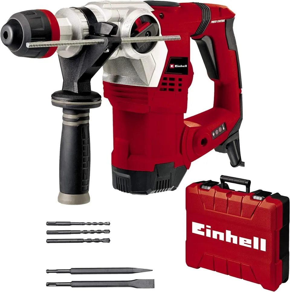 einhell-martillo-perforador-te-rh-1250-5j-sds-plus-1250w-con-4-funciones-incluye image 1