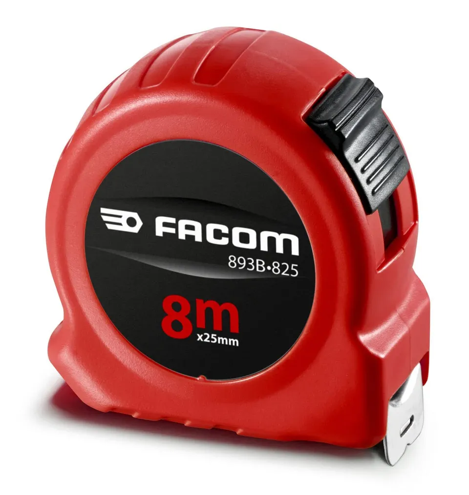 facom-893b-825pb-cinta-m-trica-de-8-m-x-25-mm-con-revestimiento-de-nailon-serie- image 1