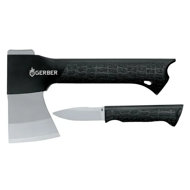 gerber-gator-combo-axe-hacha-con-cuchillo-integrado-acero-forjado image 1
