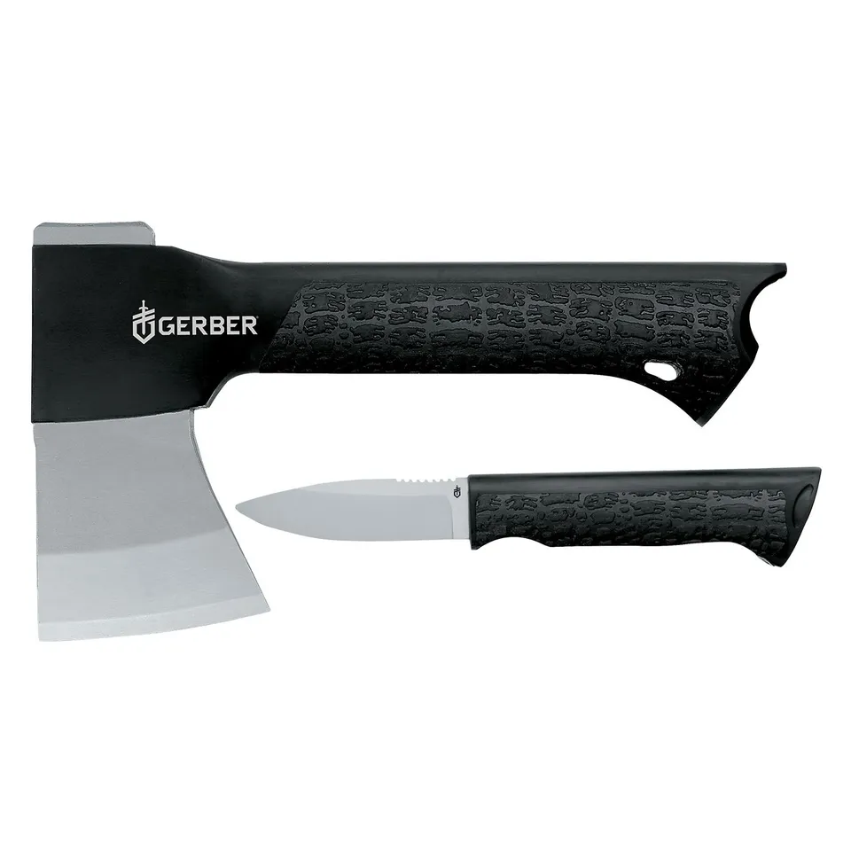 gerber-gator-combo-axe-hacha-con-cuchillo-integrado-acero-forjado image 1