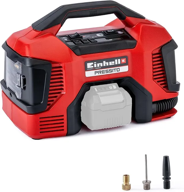 einhell-pressito-power-x-change-compresor-h-brido-18v-inflador-con-cable-y-bater image 1