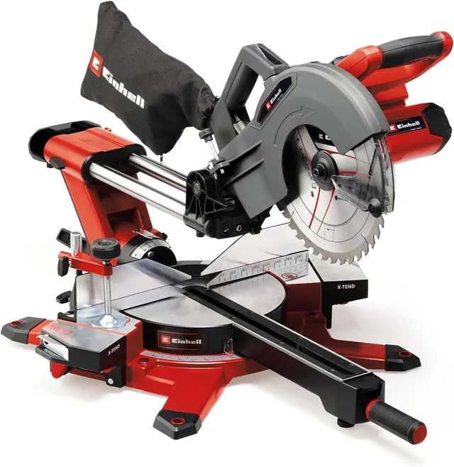 einhell-sierra-de-tracci-n-vaiv-n-e-inglete-a-bater-a-te-sm-36-10-l-li-solo-powe image 1
