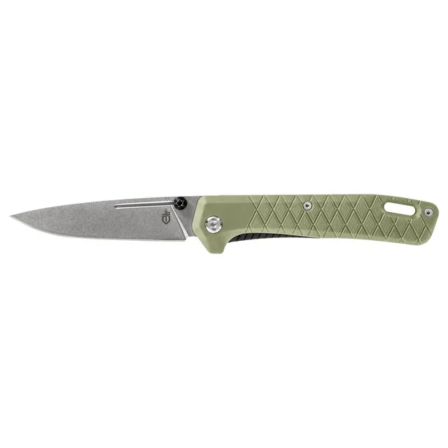 gerber-zilch-lichen-green-navaja-plegable-ultraligera-edc-con-apertura-personali image 1