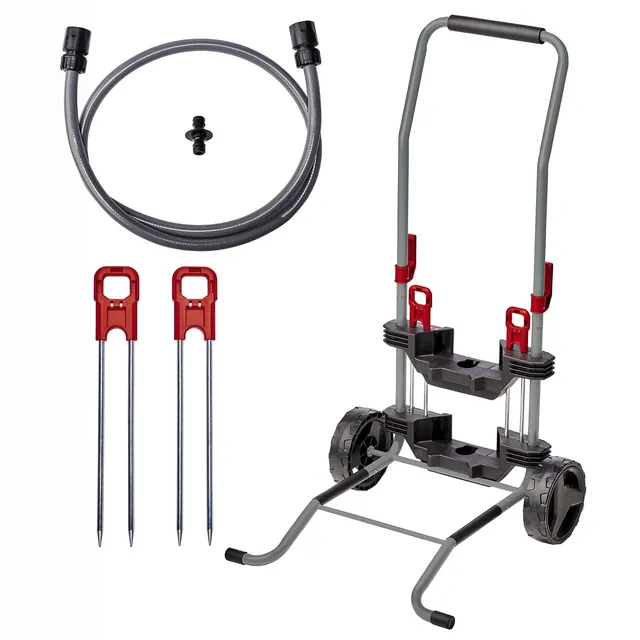 einhell-carro-portamanguera-y-transporte-para-ge-hr-18-30-li-con-saco-de-residuo image 1