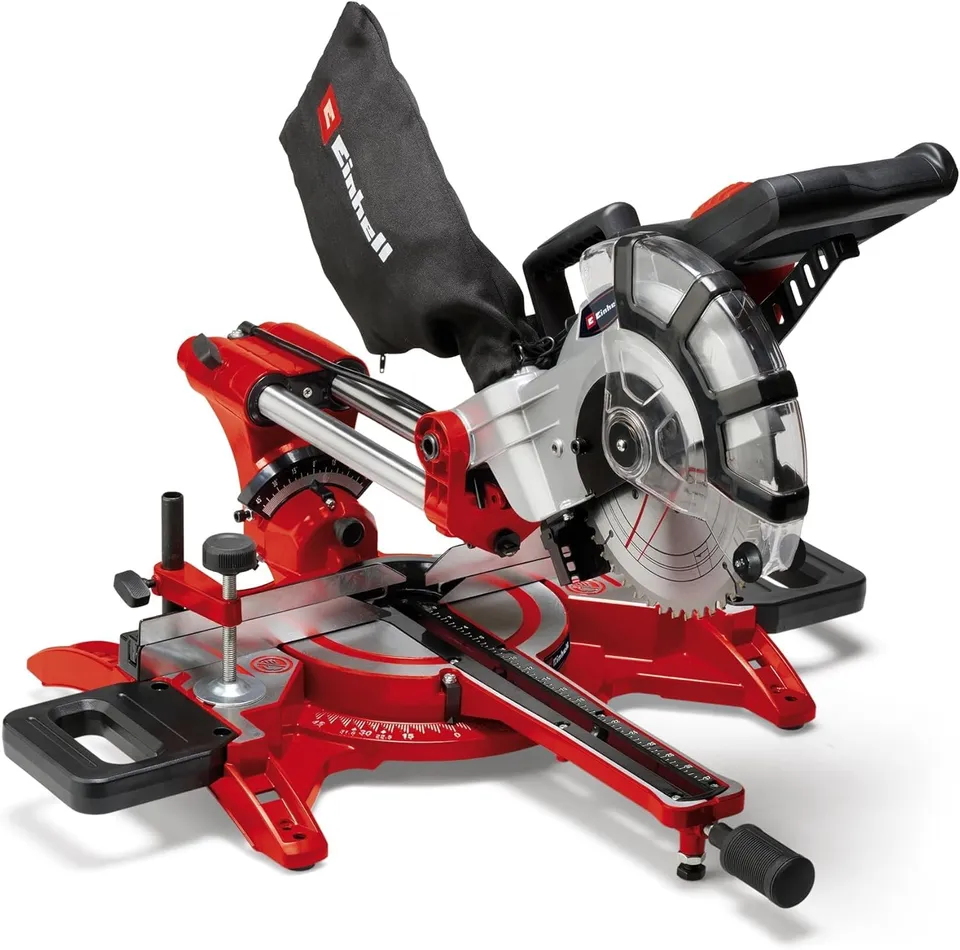 einhell-tc-sm-2131-1-dual-ingletadora-deslizante-1800w-210mm-l-ser-incluye-hoja- image 1