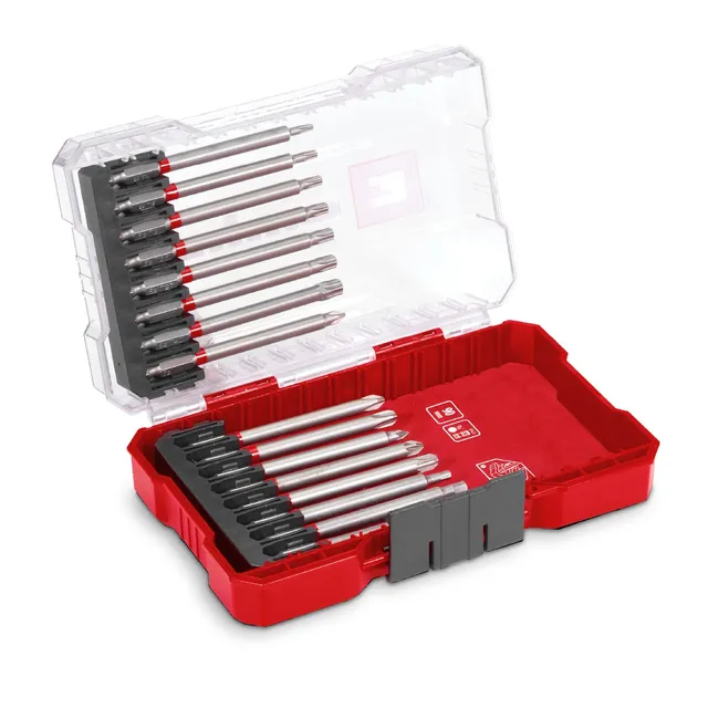 einhell-m-case-16-juego-de-puntas-de-90mm-con-acero-s2-y-eje-6-3-caja-de-almacen image 1
