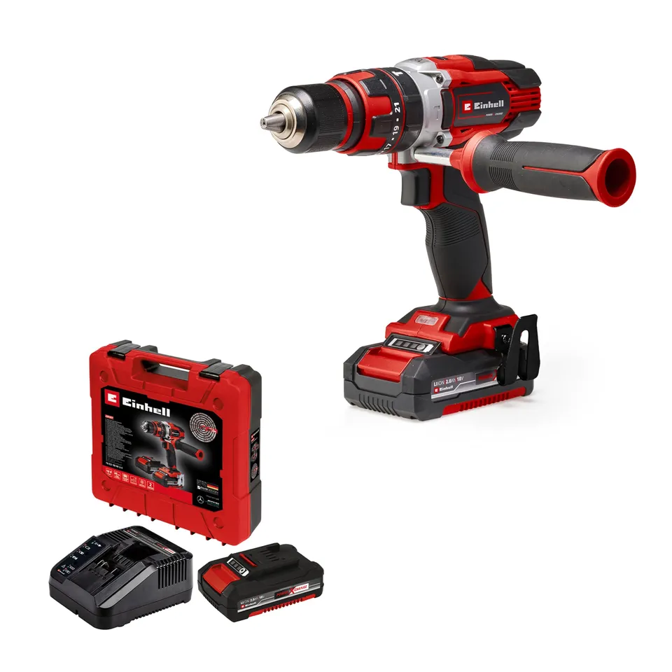 einhell-te-cd-18-48-li-i-taladro-percutor-sin-cable-2x2-0ah-power-x-change image 1