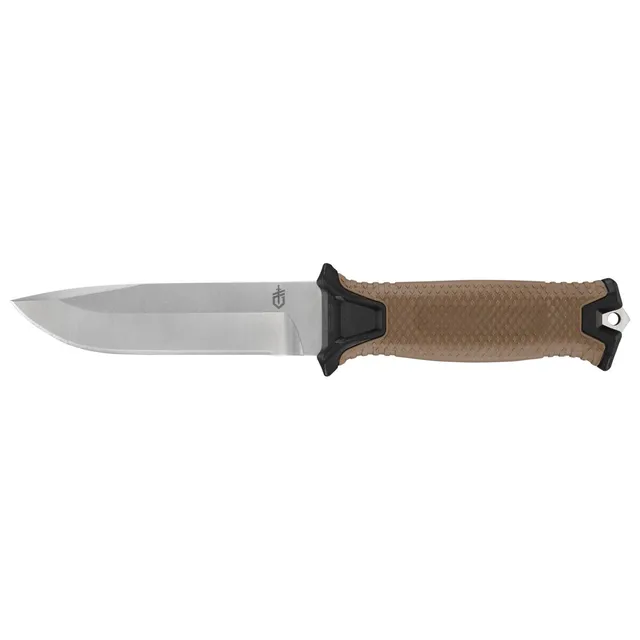 cuchillo-de-hoja-fija-gerber-strongarm-magnacut-mango-de-goma-funda-multi-mount- image 1
