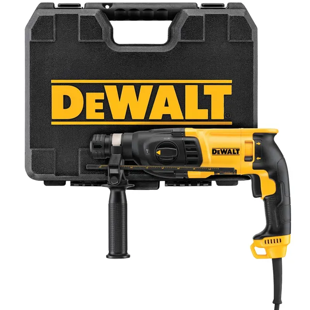 dewalt-d25133k-qs-martillo-combinado-sds-plus-800w-2-6j-con-3-modos-y-malet-n-ts image 1