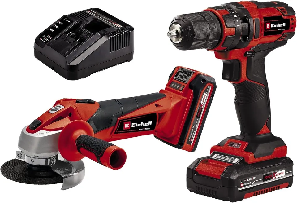 einhell-set-de-taladro-y-amoladora-inal-mbricos-tc-tk-18-li-kit-power-x-change-1 image 1