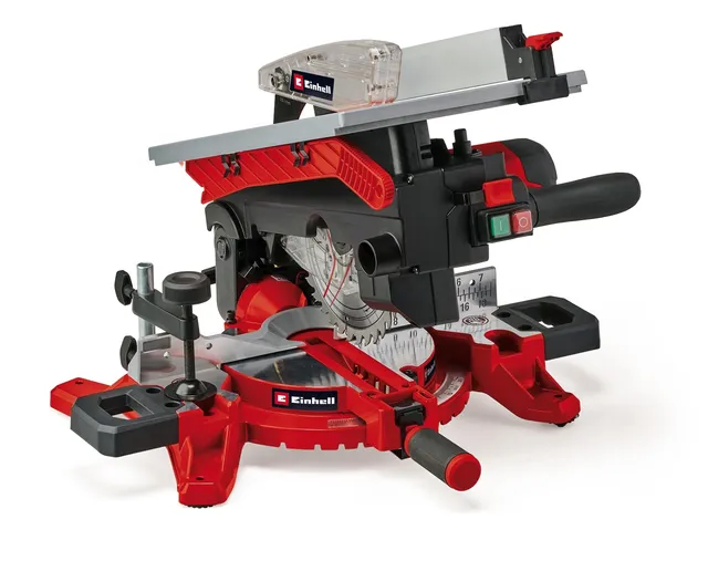 einhell-sierra-ingletadora-y-tronzadora-te-ms-216-t-con-mesa-1500w-hoja-216mm-l- image 1