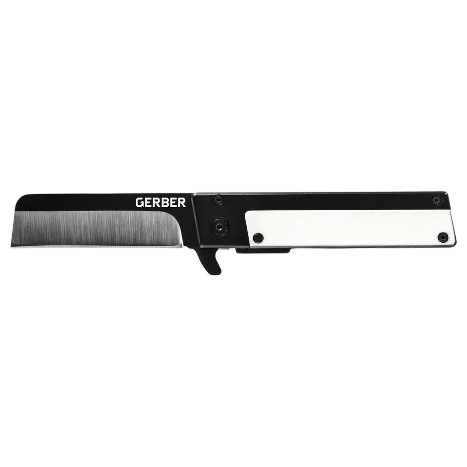 gerber-quadrant-white-g-10-navaja-plegable-con-flipper-y-frame-lock image 1