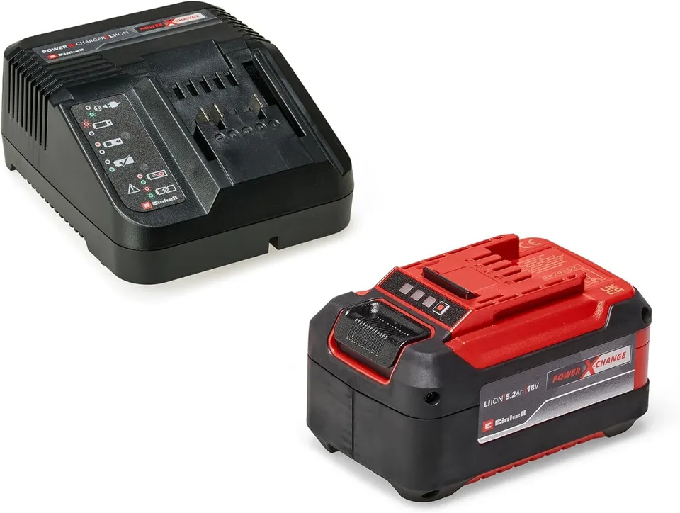 original-einhell-kit-de-principiantes-bater-a-5-2-ah-y-cargador-power-x-change-1 image 1