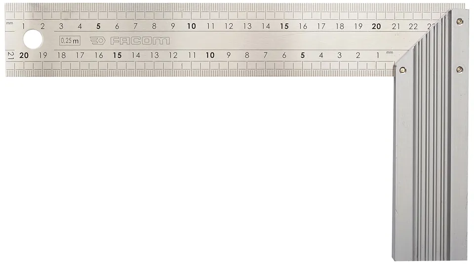 facom-sn-1223-escuadra-plana-y-de-inglete-de-acero-inoxidable image 1