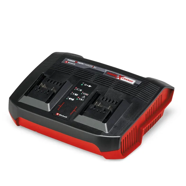 original-einhell-cargador-power-x-twincharger-3a-power-x-change-18v-carga-parale image 1