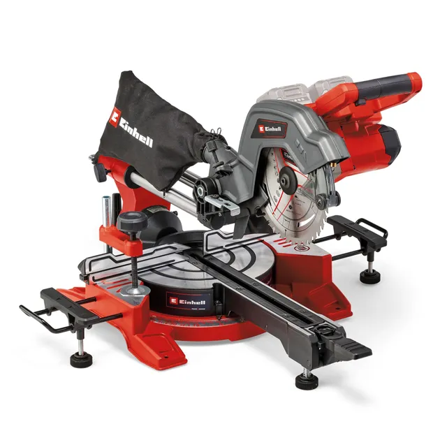 einhell-te-sm-36-8-l-li-solo-sierra-de-tracci-n-vaiv-n-e-inglete-a-bater-a-de-36 image 1