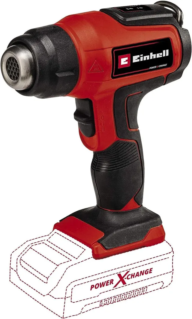 einhell-te-ha-18-li-solo-pistola-de-aire-caliente-a-bater-a-18v-power-x-change-m image 1