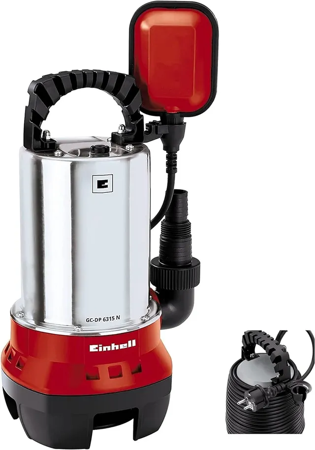 einhell-bomba-de-agua-sucia-gh-dp-6315-n-630-w-17-000-l-h-part-culas-15-mm image 1
