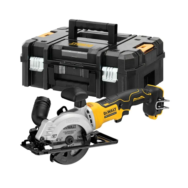 dewalt-sierra-circular-de-mano-sin-escobillas-xr-18v-dcs571nt-xj-hoja-115mm-16-d image 1