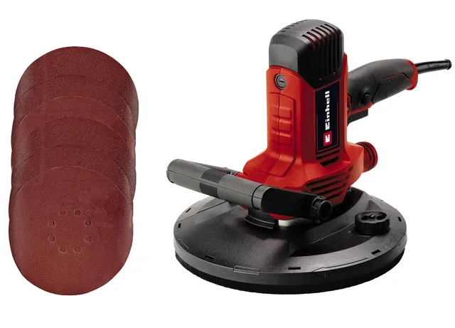 einhell-tc-dws-225-lijadora-de-construcci-n-en-seco-1220w-con-plato-de-lijado-co image 1