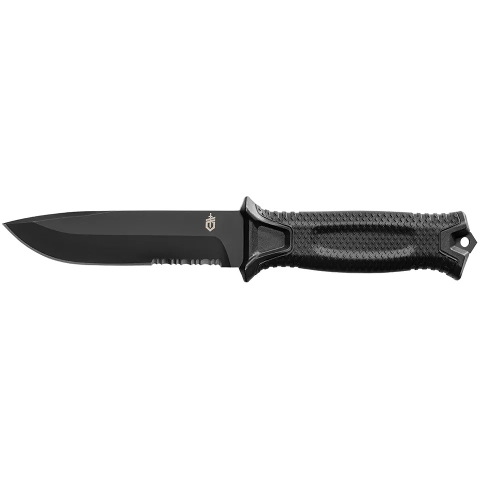 gerber-strongarm-negro-serrada image 1