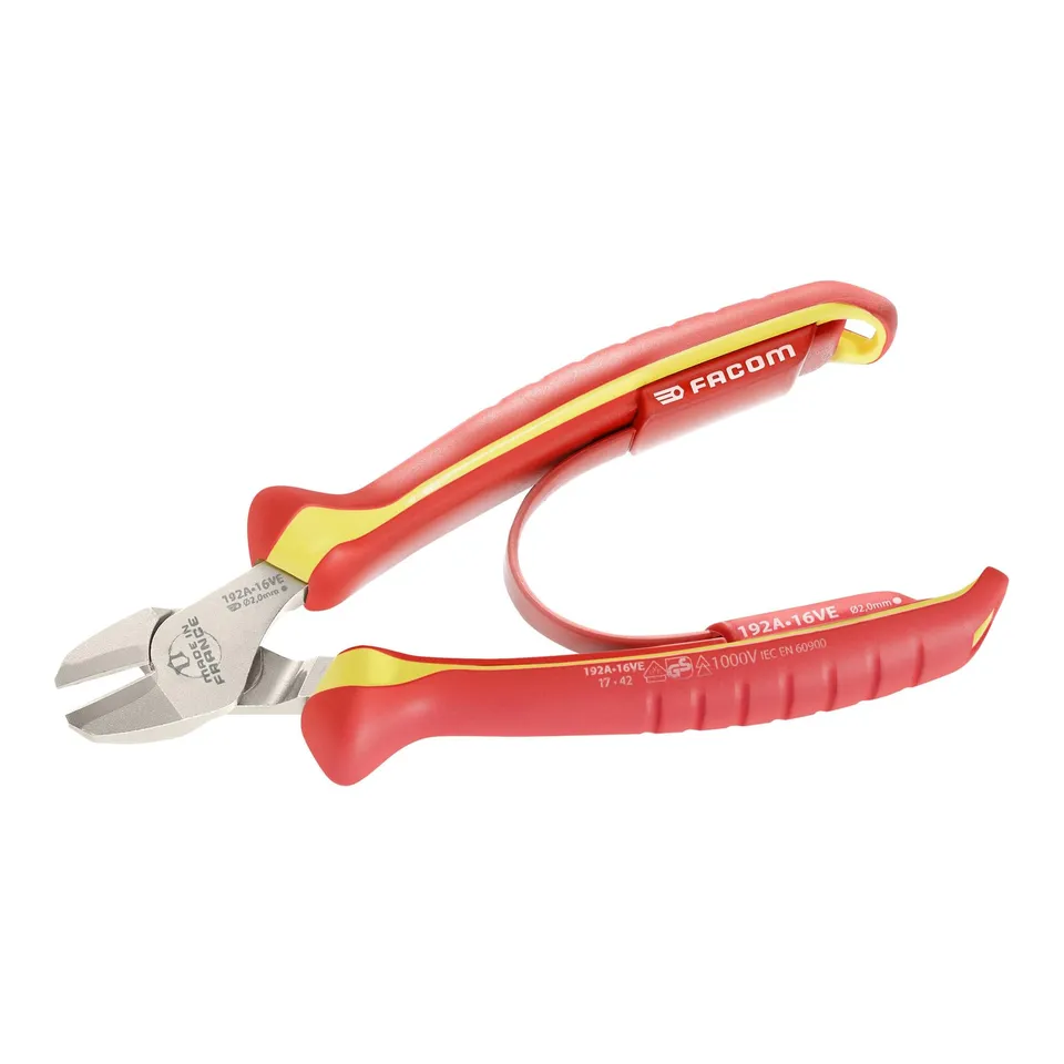 facom-192a-16ve-alicates-de-corte-diagonal-aislados-1000v-160-mm image 1