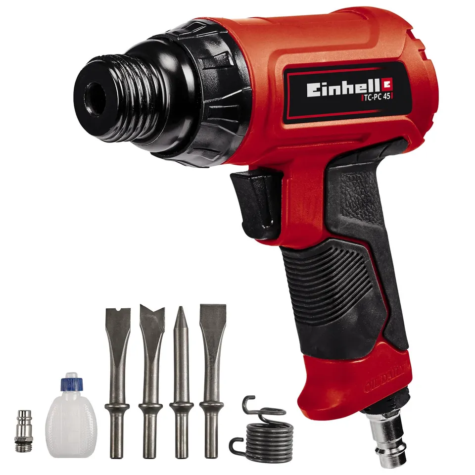 einhell-tc-pc-45-set-cinceladora-neum-tica-con-martillo-de-agujas image 1