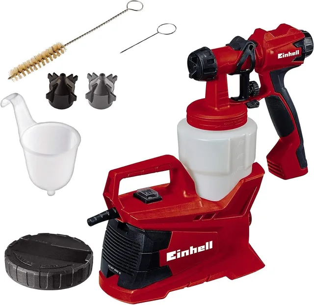 einhell-tc-sy-600-s-pulverizador-de-pintura-semi-estacionario-600w-800ml-para-ba image 1