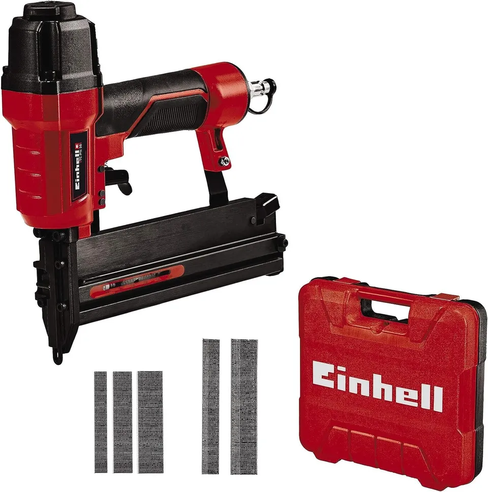 einhell-tc-pn-50-grapadora-y-clavadora-neum-tica-2-en-1-8-3-bar-incluye-grapas-y image 1