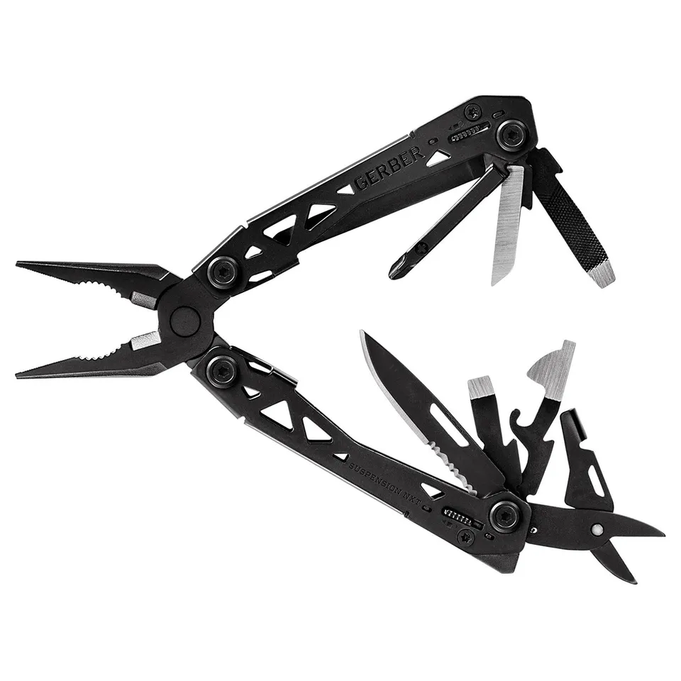 gerber-suspension-nxt-black-multiherramienta-15-en-1-con-apertura-mariposa image 1