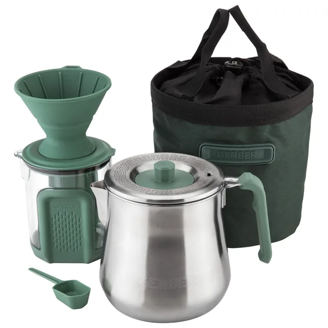 set-de-caf-gerber-compleat-kettle-coffee-set-hervidor-pour-over-garrafa-cuchara image 1
