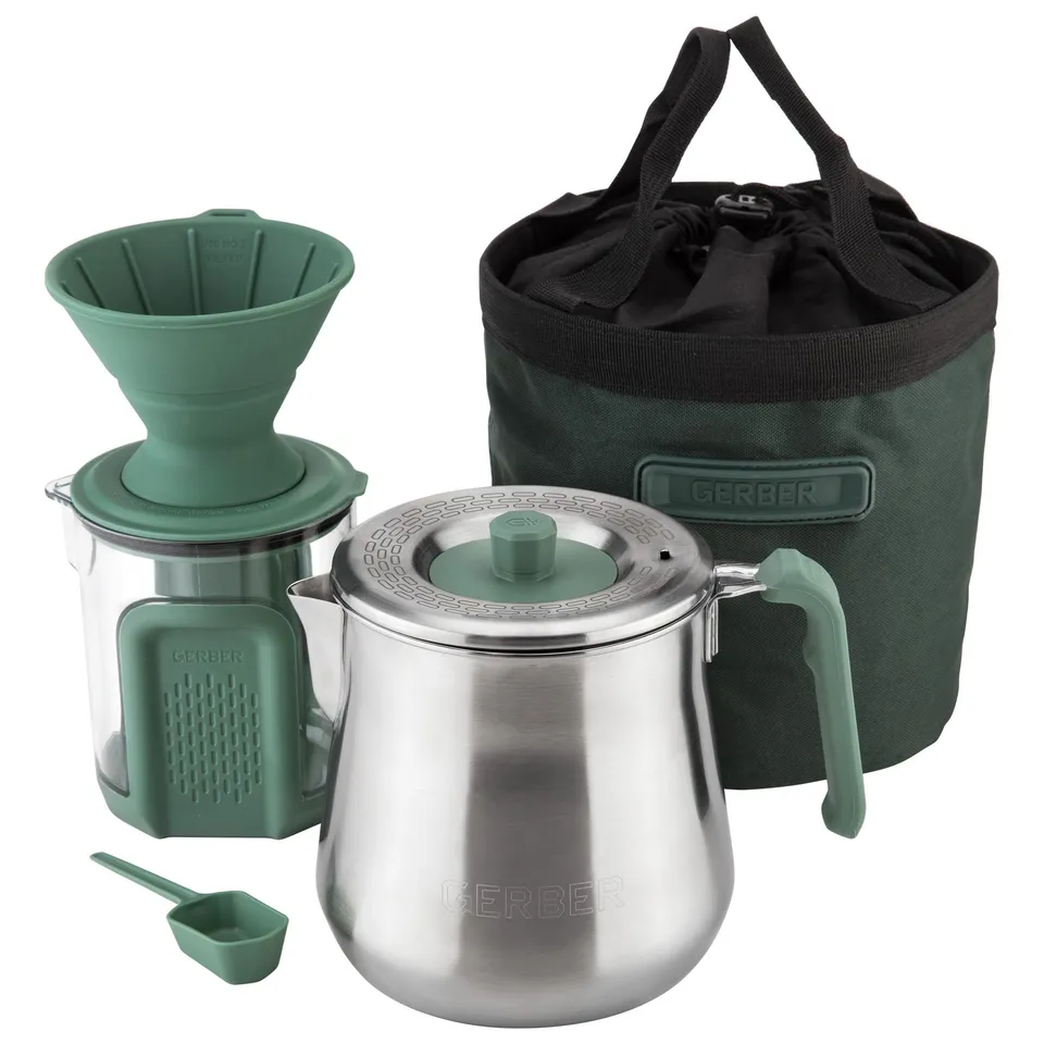 set-de-caf-gerber-compleat-kettle-coffee-set-hervidor-pour-over-garrafa-cuchara image 1