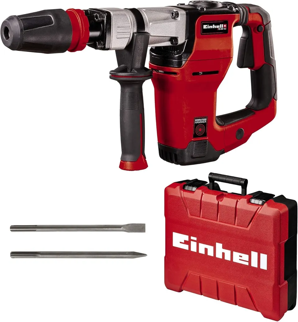 einhell-martillo-de-demolici-n-te-dh-12-1050w-12j-sds-max-empu-adura-antivibraci image 1