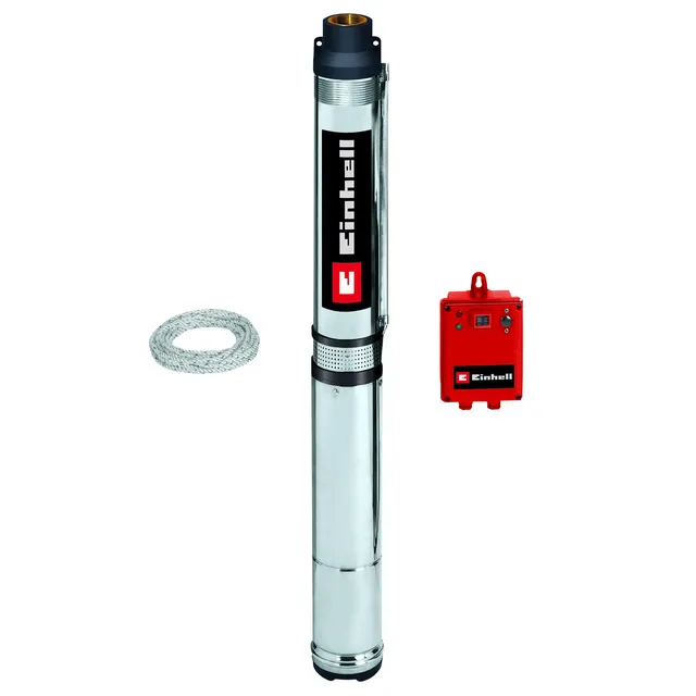 einhell-bomba-de-pozo-profundo-gc-dw-1300-n-1300w-5000-l-h-sumergible-20m-acero- image 1