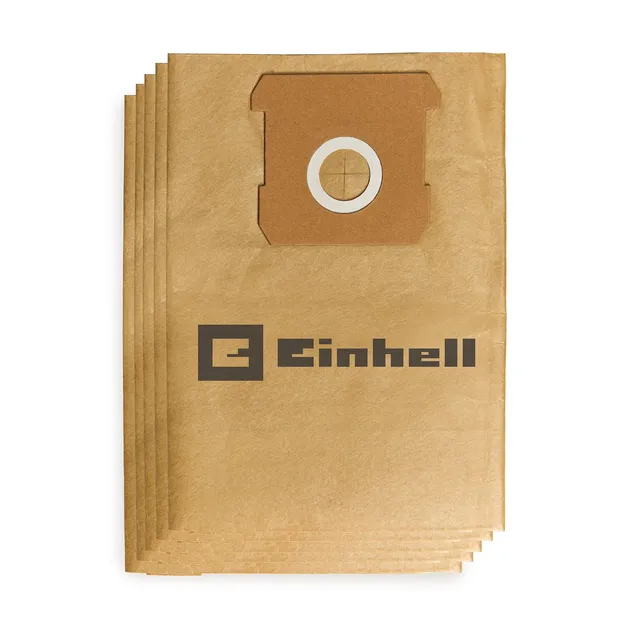 einhell-bolsas-de-papel-para-aspirador-12-l-5-uds-accesorio-compatible-con-tc-vc image 1