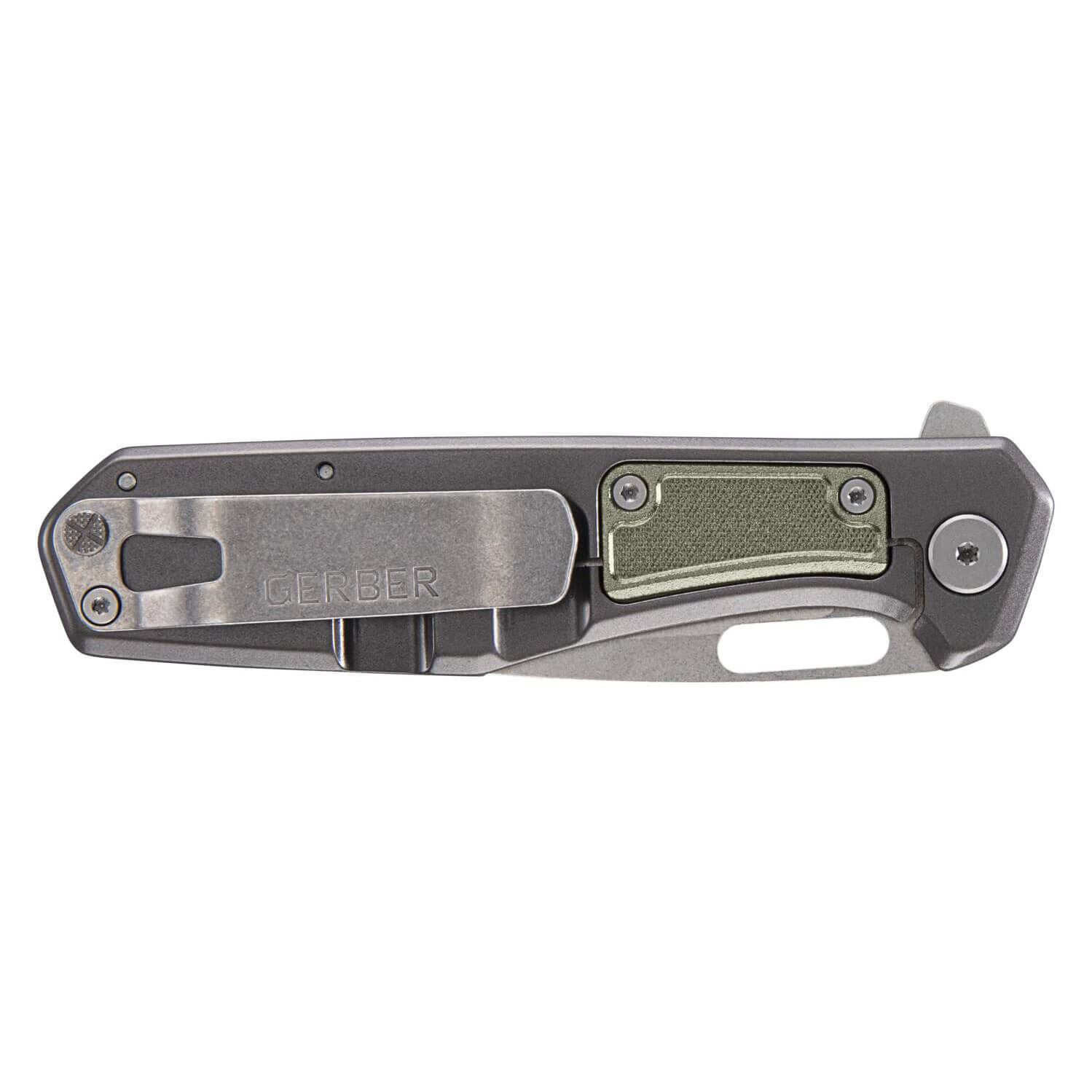 navaja-gerber-minisada-acero-d2-sistema-pinch-plate-clip-reversible image 2