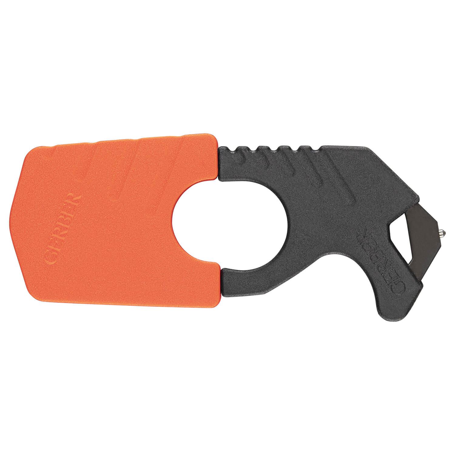 cortador-de-cinturones-gerber-strap-cutter-negro-con-funda-naranja image 3
