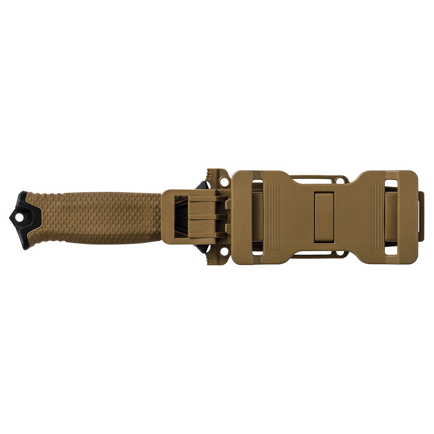 cuchillo-fijo-gerber-strongarm-coyote-brown-con-hoja-lisa-y-funda-molle image 2