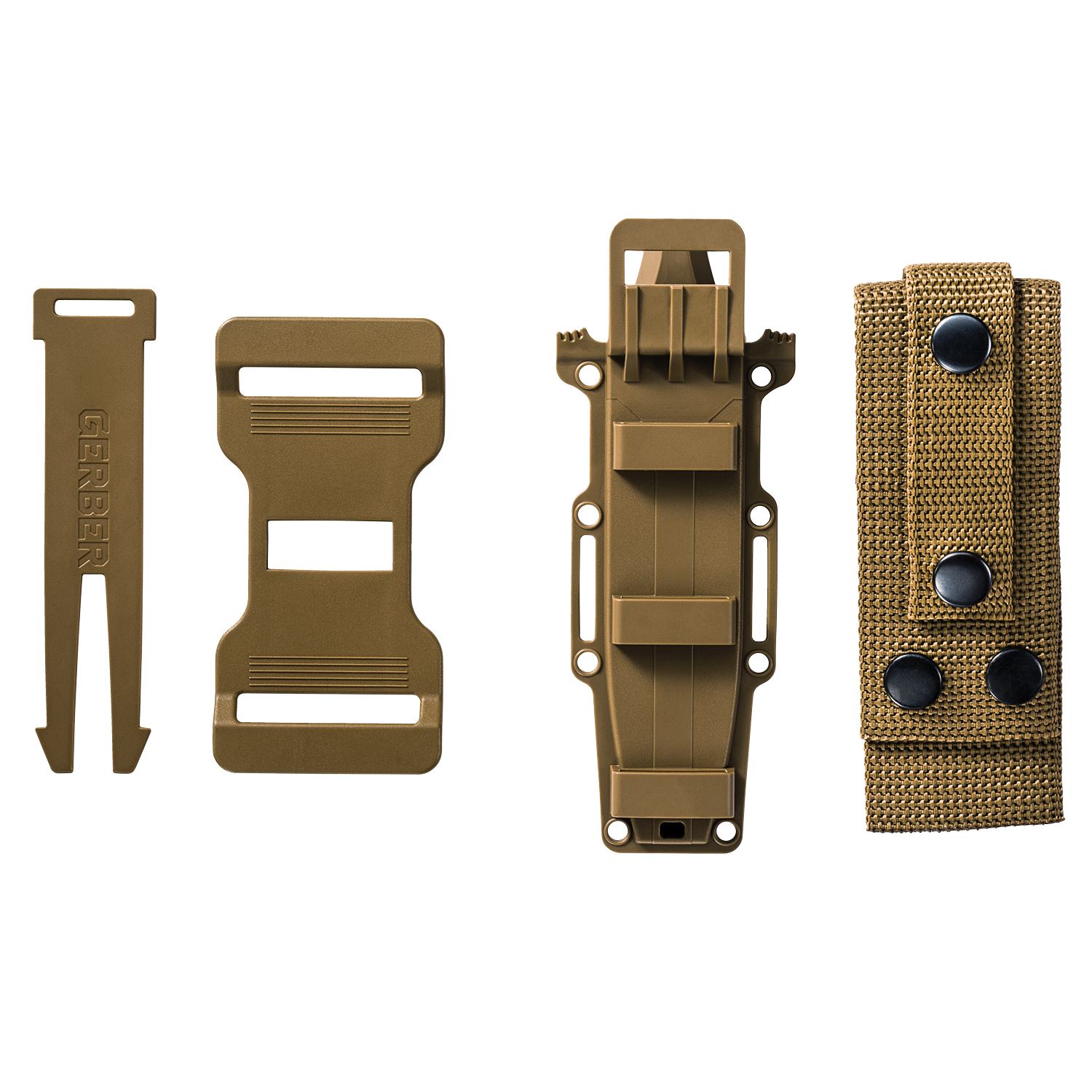 cuchillo-fijo-gerber-strongarm-coyote-brown-con-hoja-lisa-y-funda-molle image 5