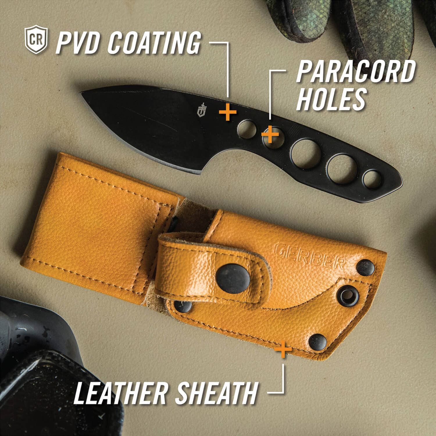 cuchillo-compacto-gerber-dibs-hoja-fija-con-funda-de-cuero-full-tang image 7