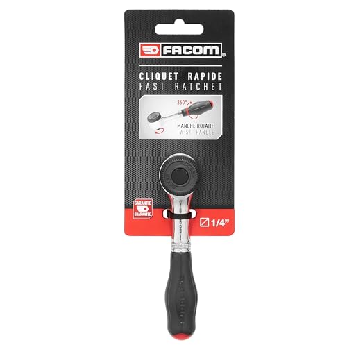 facom-r-360pb-trinquete-1-4-con-mango-rotativo-60-dientes image 2
