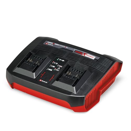 original-einhell-cargador-power-x-twincharger-3a-power-x-change-18v-carga-parale image 8