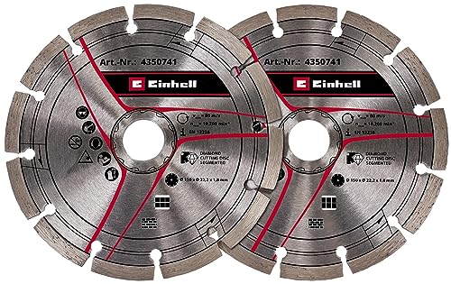 einhell-set-de-2-discos-de-corte-diamante-150mm-para-rozadora-te-ma-1700 image 3