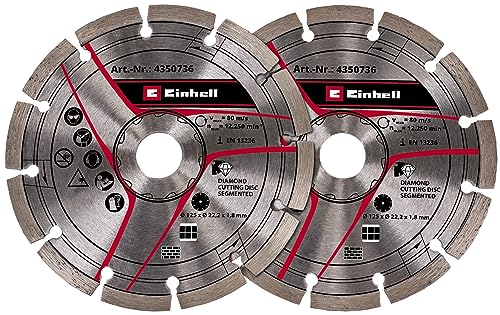 einhell-original-set-de-discos-de-corte-de-diamante-125-mm-2-uds-para-rozadoras- image 3