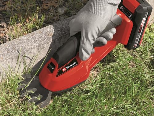 einhell-gc-cg-18-1-li-solo-tijeras-de-c-sped-inal-mbricas-18v-power-x-change-anc image 4