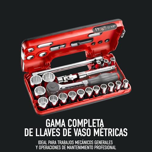facom-j-360dbox112-juego-de-18-piezas-de-vasos-3-8-12-caras-con-carraca image 7