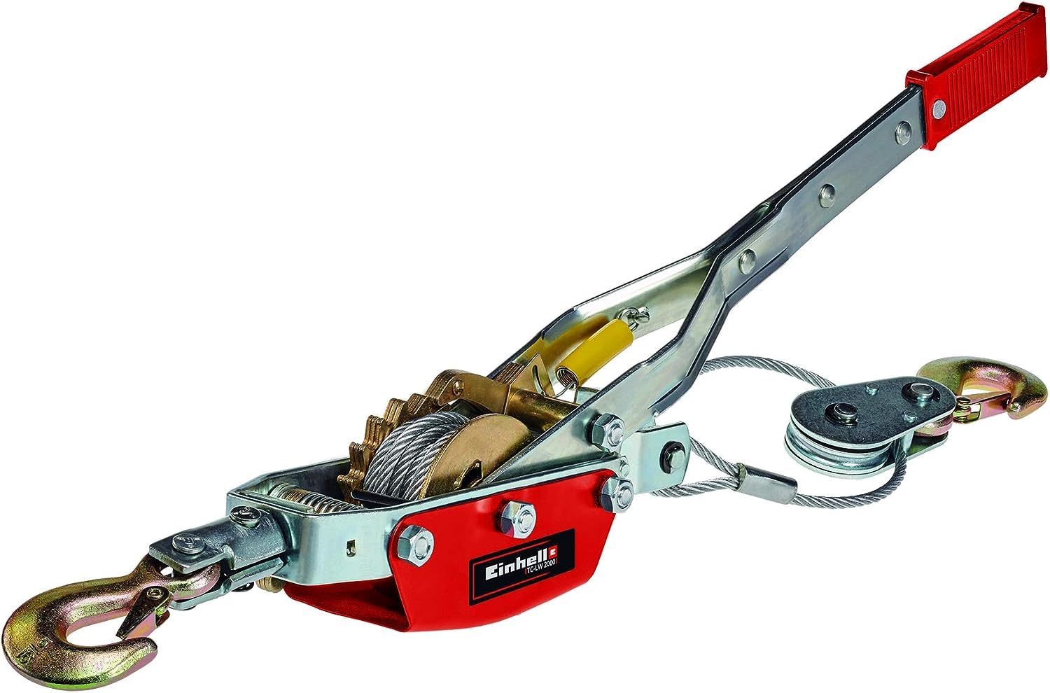 einhell-tc-lw-2000-cabrestante-manual-con-palanca-2000-kg image 1