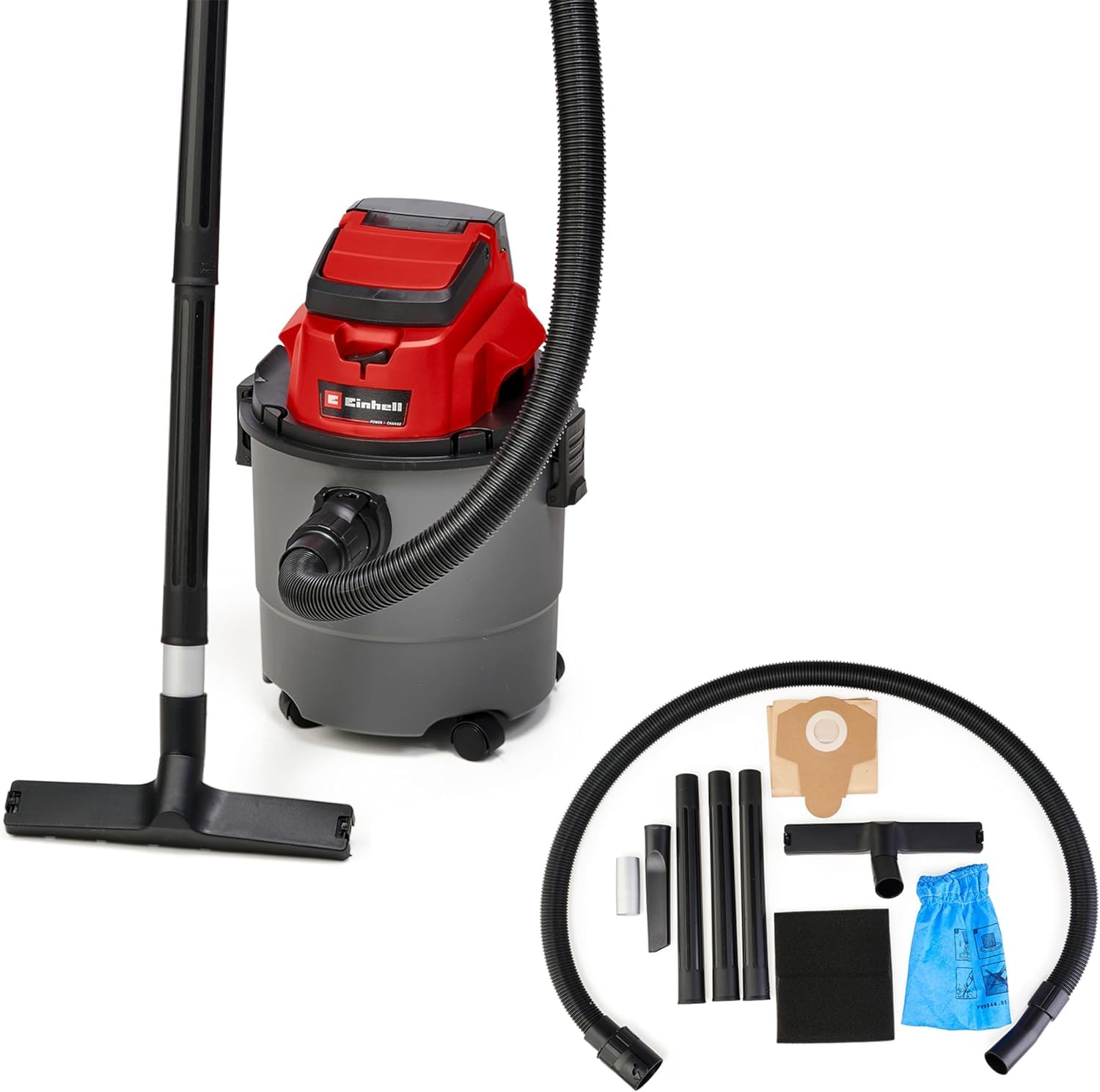 einhell-aspirador-en-seco-y-h-medo-tc-vc-18-15-li-solo-power-x-change-18v-15l image 1